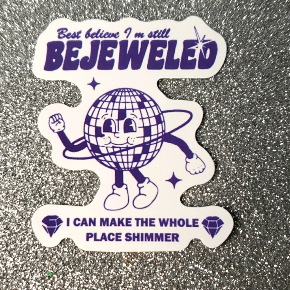 10/$10 Taylor Swift Waterproof Sticker Bejeweled